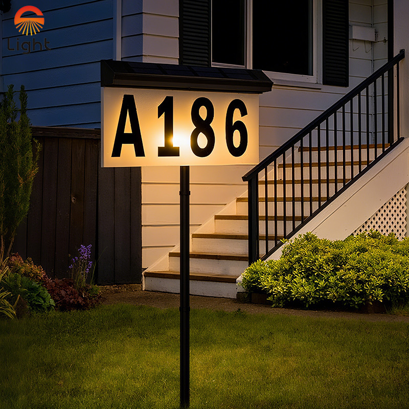 savinglights solar doorplate light-T-G6702