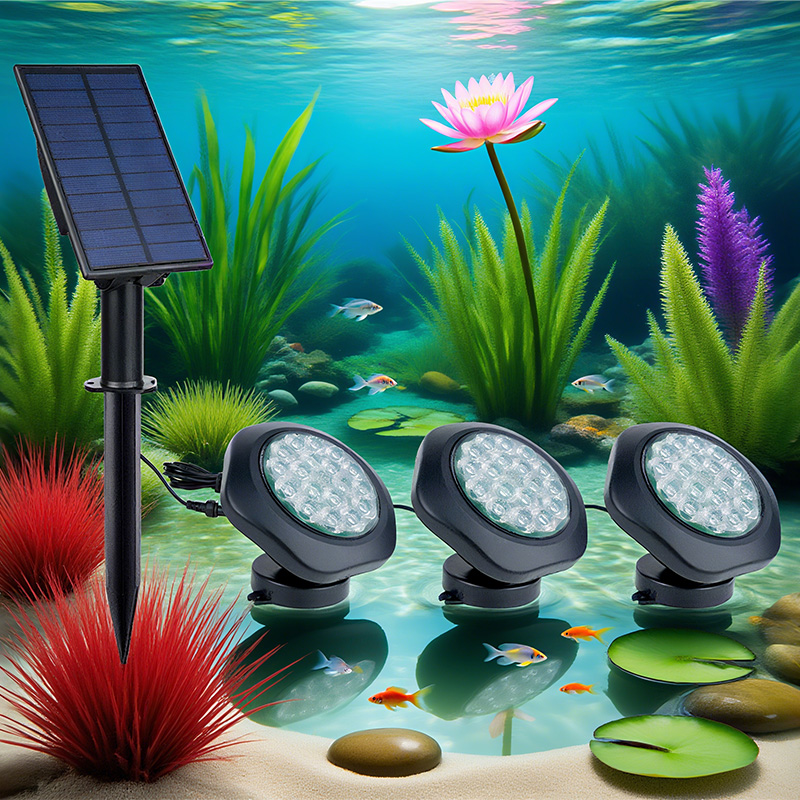 Savinglights Solar underwater light-Description